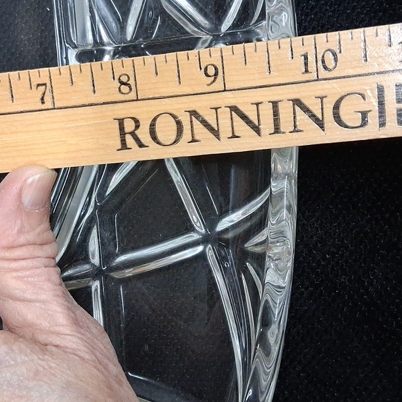 Mikasa Crystal "Roxborough SA 809/560 Chip & Dip 15" - Picture 6 of 11